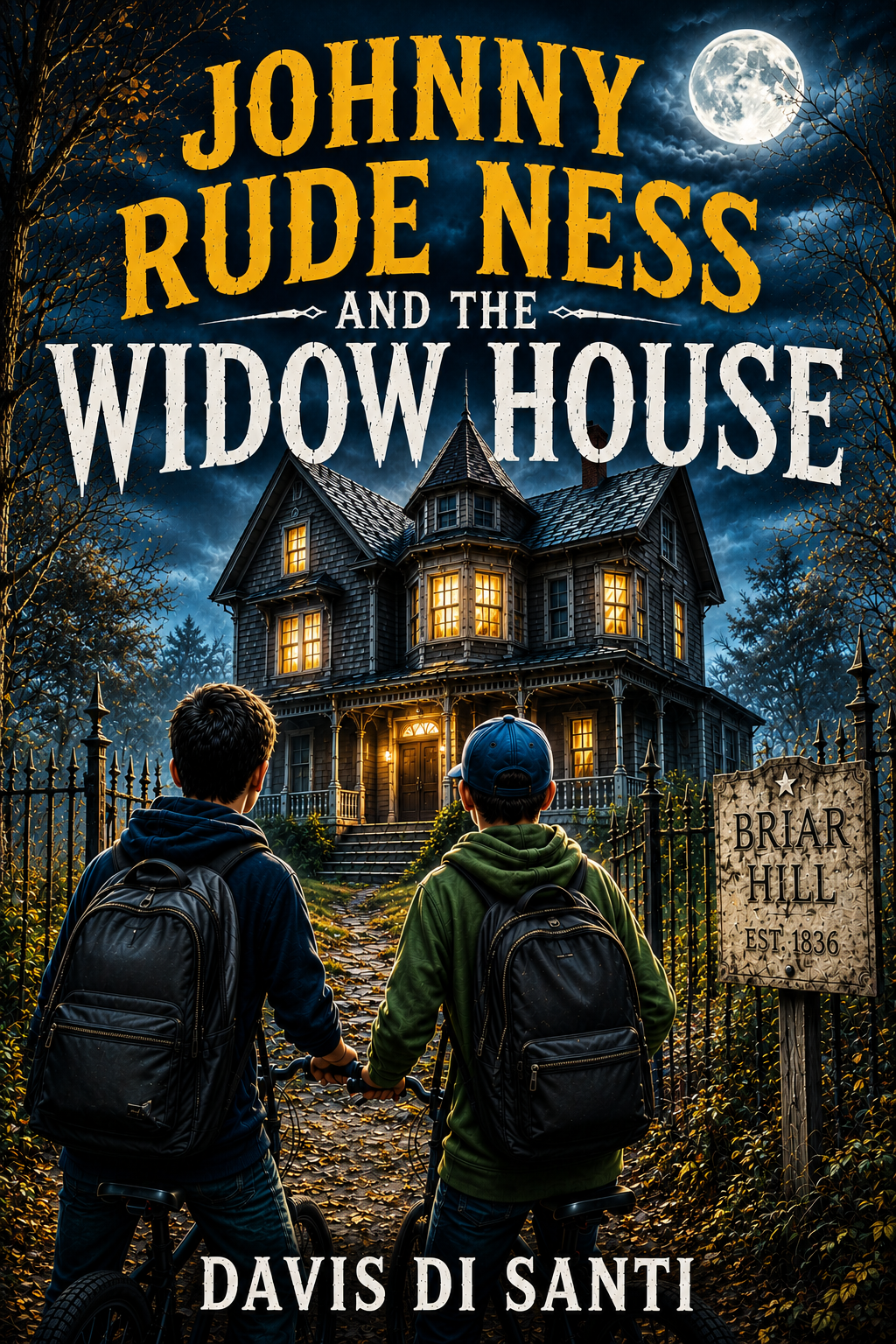 Cover image for Johnny Rude Ness and the Widow House